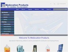 Tablet Screenshot of medovationproducts.com